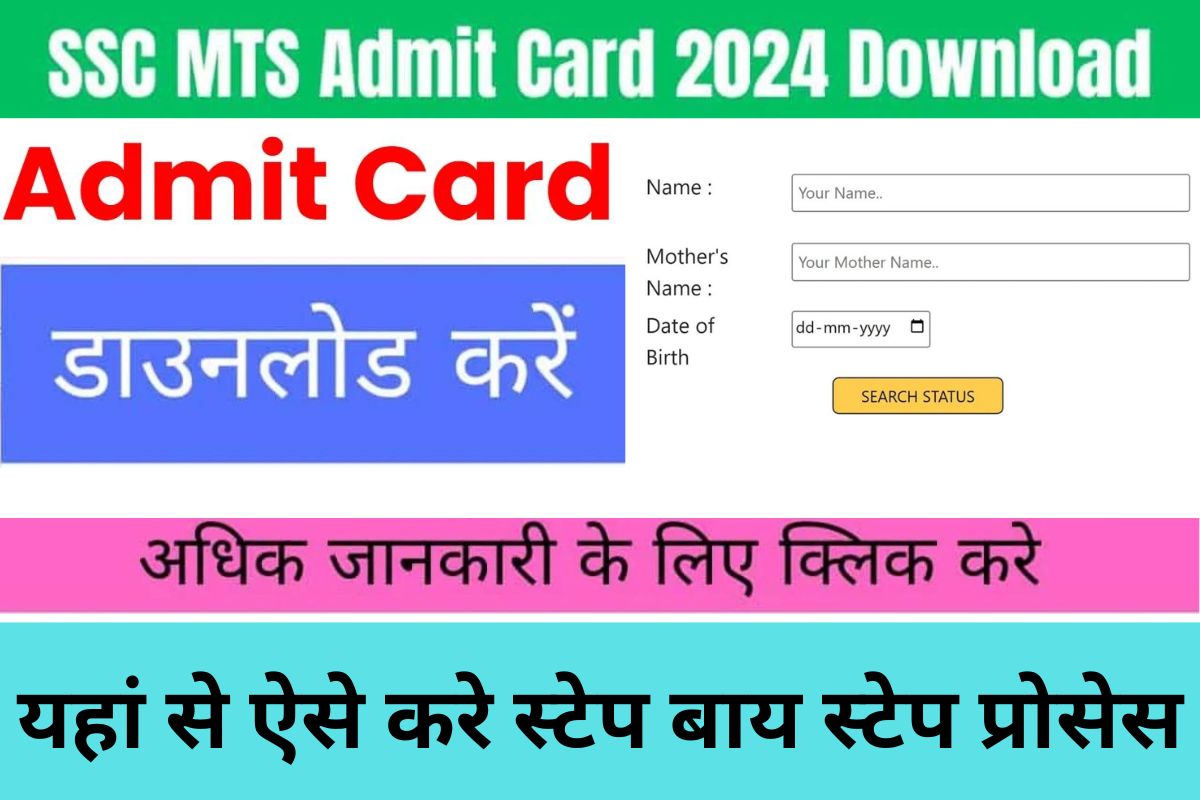 SSC MTS Admit Card