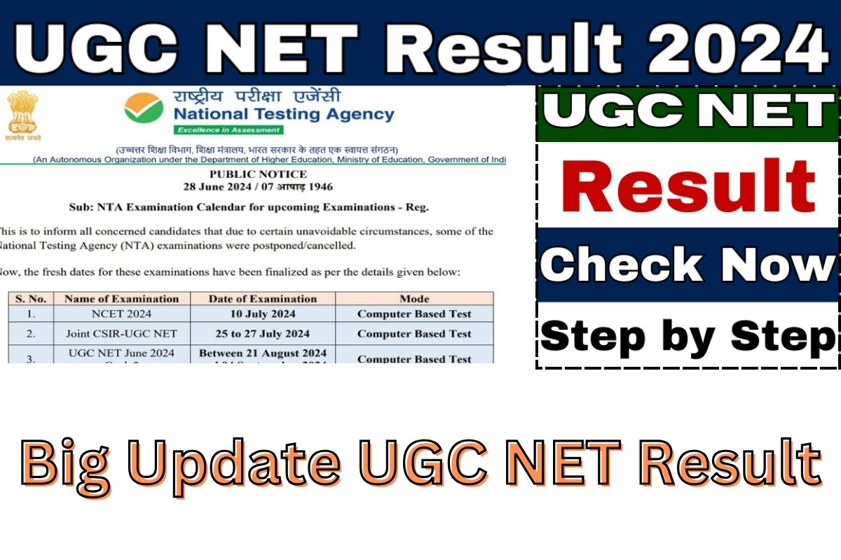 UGC NET Result 2024 Date