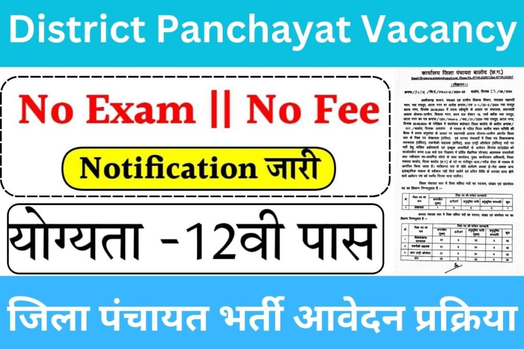 District Panchayat Vacancy